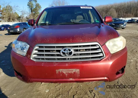 2008 Toyota Highlander из США, поврежденный, VIN JTEES41A082037723